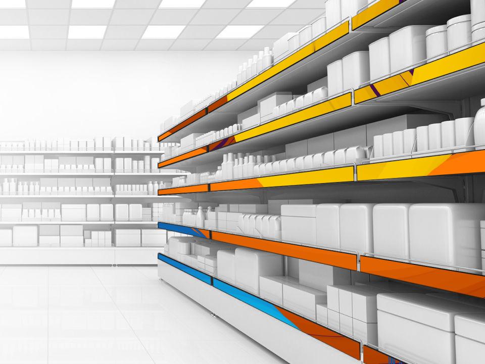 Светодиодные шелфтокеры